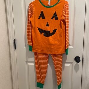 Womens pumpkin pj set
